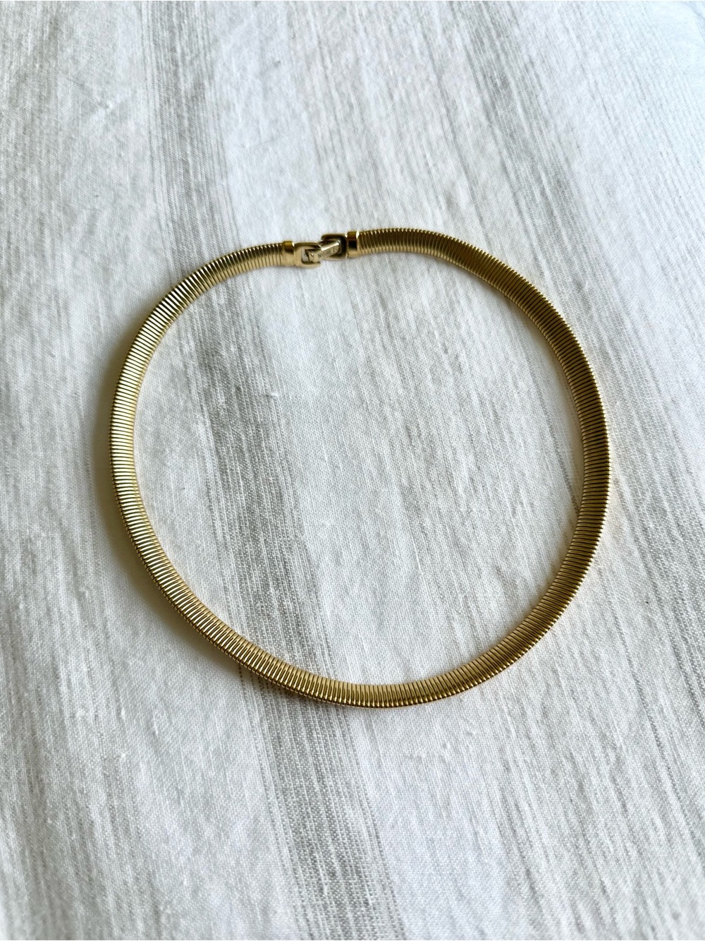 Monet - Vintage collar necklace | gold | chic - Picture 3 of 7